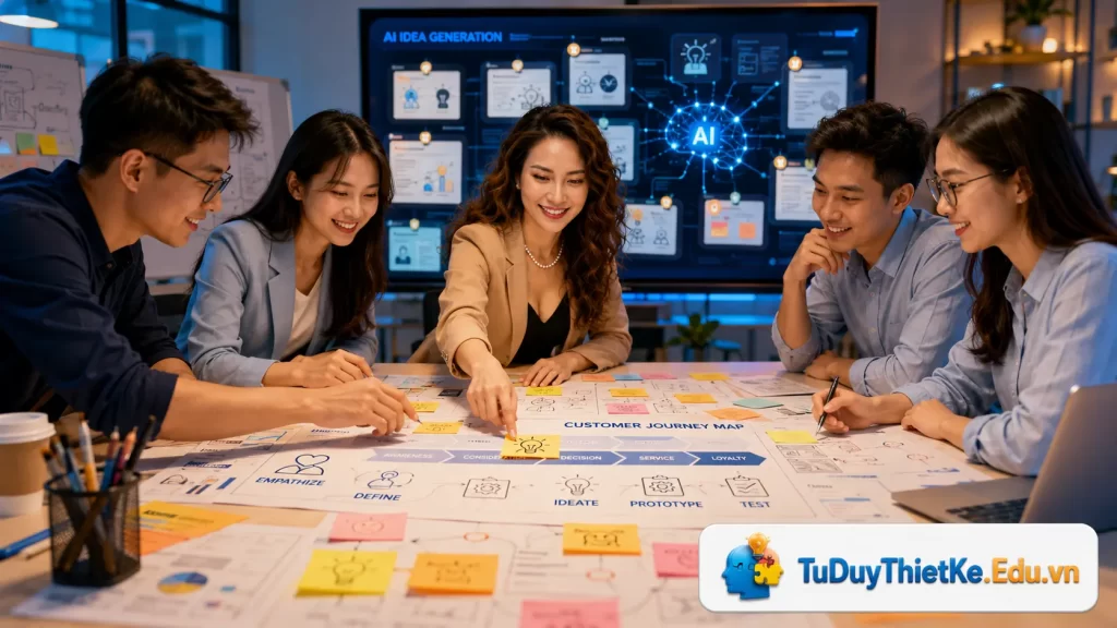 Khi AI biết tạo ý tưởng Design Thinking còn giữ vai trò gì trong đổi mới sáng tạo 2
